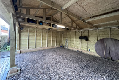 10' X 8' (3.0m x 2.4m)Shiplap Apex Shed