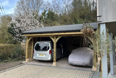 Interior 10' X 8' (3.0m x 2.4m) Shiplap Apex Shed