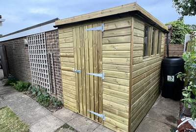 8' X 6' (2.4m x 1.6m) Shiplap Bike Store