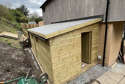 10' X 8' (3.0m x 2.4m)Shiplap Apex Shed