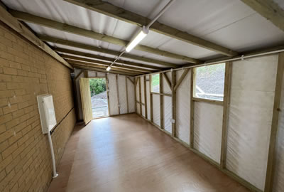 12' X 8' (3.6m x 2.4m) Shiplap Apex Shed