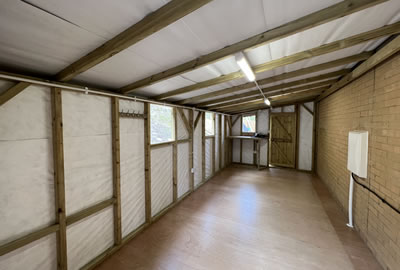 12' X 10' (3.6m x 3.0m) Loglap Apex Shed